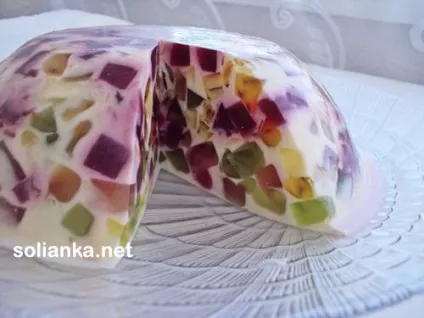 Як зробити желе будинку з різнокольоровими кубиками (кубиками) Як зробити желе будинку з різнокольоровими кубиками