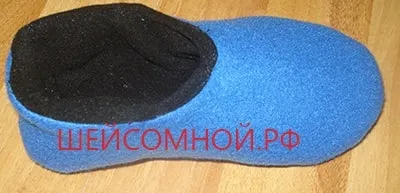 Як зшити тапки дитячі (деталь верхньої частини) Як зшити тапки дитячі