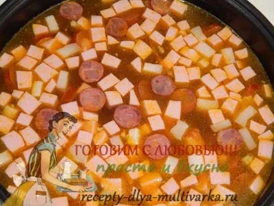 Як зварити суп солянка в мультиварці Редмонд, Поларіс рецепт (Редмонд) Як зварити суп солянка в мультиварці Редмонд, Поларіс рецепт