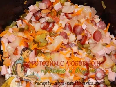 Як зварити суп солянка в мультиварці Редмонд, Поларіс рецепт (рецепт) Як зварити суп солянка в мультиварці Редмонд, Поларіс рецепт