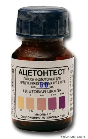 Як в домашніх умовах визначити рівень ацетону у дитини