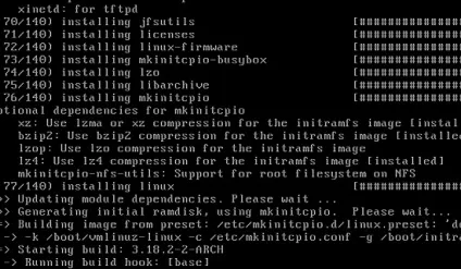 Як встановити arch linux кращі способи установки (установки) Як встановити arch linux кращі способи установки