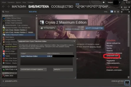 Як дізнатися цифровий ключ стим (цифровий ключ гри) Як дізнатися цифровий ключ стим