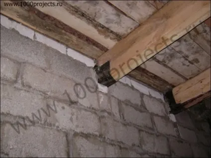 Як зміцнити дерев'яні балки перекриттів (перекриття) Як зміцнити дерев'яні балки перекриттів