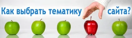Як вибрати хорошу тематику для сайту