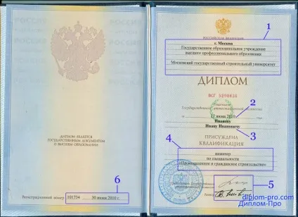 Як виглядає диплом, заповнений відповідно до державних стандартів ( «Наведено обороті» прикладі) Як виглядає диплом, заповнений відповідно до державних стандартів