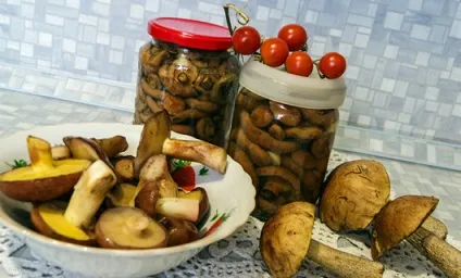 Як заготовити гриби про запас (кладуть білу серветку) Як заготовити гриби про запас