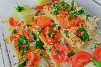 Як смачно приготувати рибу в духовці - кулінарний покроковий рецепт з фото на (рецепти з фото) Як смачно приготувати рибу в духовці - кулінарний покроковий рецепт з фото на
