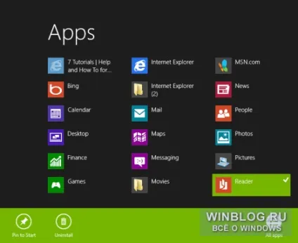 Як закріпити все потрібне на початковому екрані windows 8 повне керівництво (початковому) Як закріпити все потрібне на початковому екрані windows 8 повне керівництво