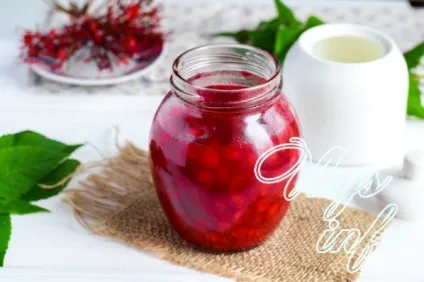 Калина з цукром на зиму без варіння - корисні властивості і рецепти (варіння) Калина з цукром на зиму без варіння - корисні властивості і рецепти