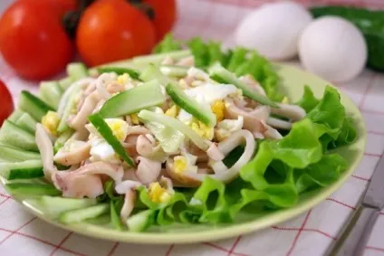 Кальмаровий салат рецепт класичний (кальмаровий салат рецепт класичний) Кальмаровий салат рецепт класичний