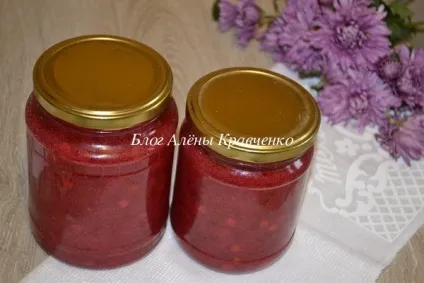 Калина на зиму - рецепти з цукром (протерта, без кісточок, без варіння), блог Олени Кравченко (цукром) Калина на зиму - рецепти з цукром (протерта, без кісточок, без варіння), блог Олени Кравченко