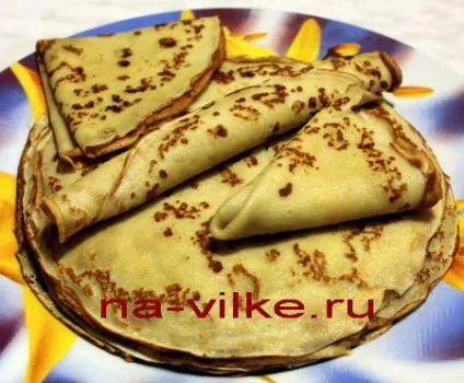 Як загортати млинці з начинкою різними способами (трубочка) Як загортати млинці з начинкою різними способами