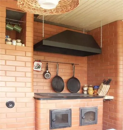 Камінопечь порядовка своїми руками піч-плита, фото, з лежанкою з цегли, для варки підвищеної
