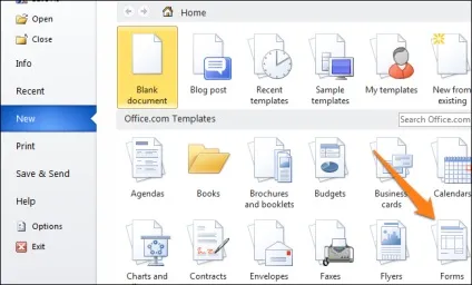 Як створювати форми для заповнення в ms word 2010 року (ворд) Як створювати форми для заповнення в ms word 2010