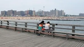 Коні Айленд (coney island), нью-йорк - пам'ятки, міста сша (coney) Коні Айленд (coney island), нью-йорк - пам'ятки, міста сша