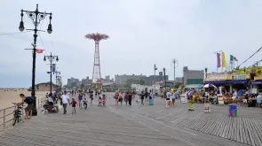 Коні Айленд (coney island), нью-йорк - пам'ятки, міста сша (коні) Коні Айленд (coney island), нью-йорк - пам'ятки, міста сша