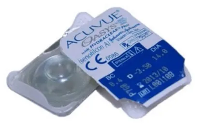 Контактні лінзи acuvue опис, моделі, ціна