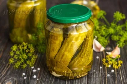Консервовані огірки хрусткі рецепт (найсмачніші)