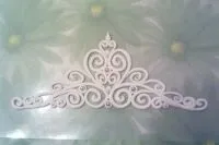 Корона з мастики