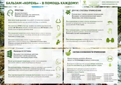 Корінь бальзам широкого спектру дії (дизайн 2015) (бадана екстракт солянки) Корінь бальзам широкого спектру дії (дизайн 2015)