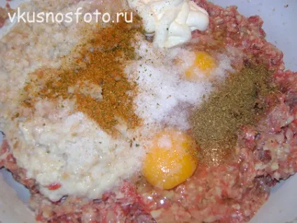 Котлети з курки і яловичини (яловичини) Котлети з курки і яловичини