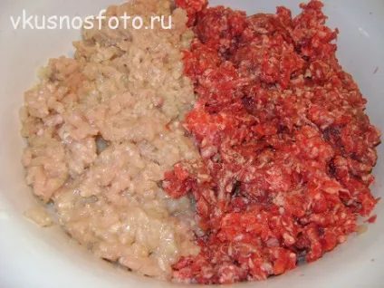 Котлети з курки і яловичини (курки) Котлети з курки і яловичини