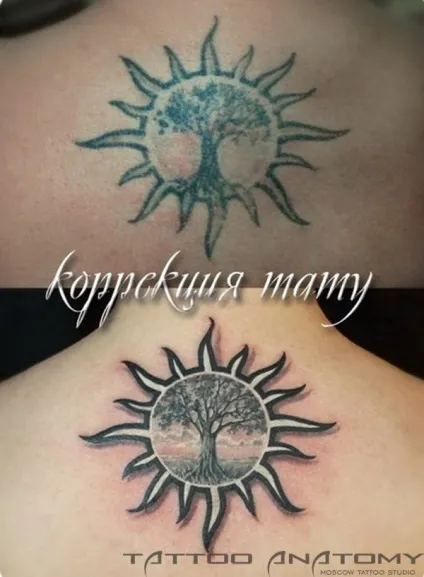 корекція татуювань