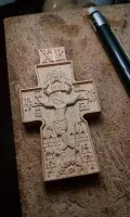 Хрестики натільні дерев'яні