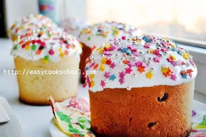 Паска великодній з сухими дріжджами рецепт з фото крок за кроком, легкі рецепти (рецепт) Паска великодній з сухими дріжджами рецепт з фото крок за кроком, легкі рецепти