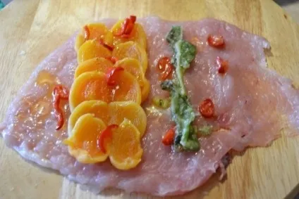 Курячі рулетики з курагою - прості рецепти (рулетики) Курячі рулетики з курагою - прості рецепти