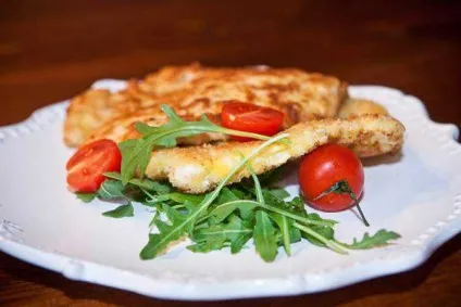 Курячий шніцель - рецепт сучасної домашньої кухні з фото (російська кухня) Курячий шніцель - рецепт сучасної домашньої кухні з фото