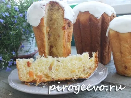 Паска великодній з родзинками на сухих дріжджах (простий рецепт) (паска) Паска великодній з родзинками на сухих дріжджах (простий рецепт)