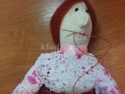 Лялька бабуся своїми руками з тканини (народної) Лялька бабуся своїми руками з тканини