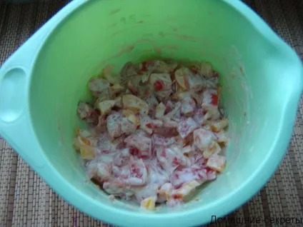Куряче філе під шубою в духовці (куряче) Куряче філе під шубою в духовці