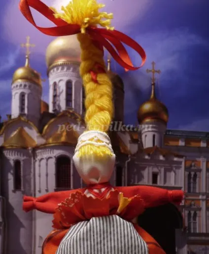 Лялька веснянка своїми руками (нитку великий палець міцно) Лялька веснянка своїми руками