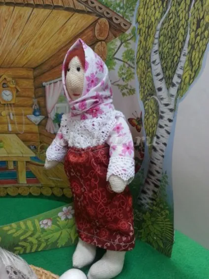 Лялька бабуся своїми руками з тканини (клас) Лялька бабуся своїми руками з тканини