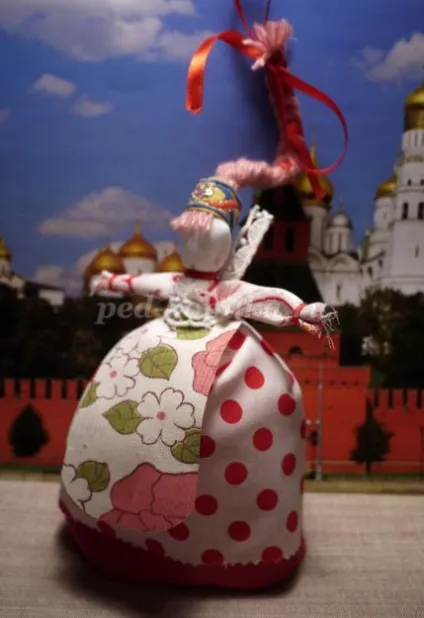 Лялька веснянка своїми руками (нитку великий палець) Лялька веснянка своїми руками