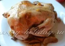 Курка, фарширована гречкою в духовці рецепт (духовка) Курка, фарширована гречкою в духовці рецепт