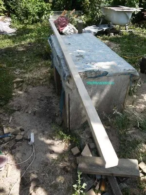 Лавочка для альтанки