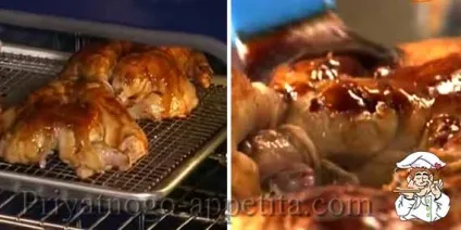 Курка під гранатовим соусом