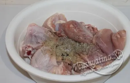 Курка тушкована з овочами і ананасом рецепт з фото (овочами) Курка тушкована з овочами і ананасом рецепт з фото