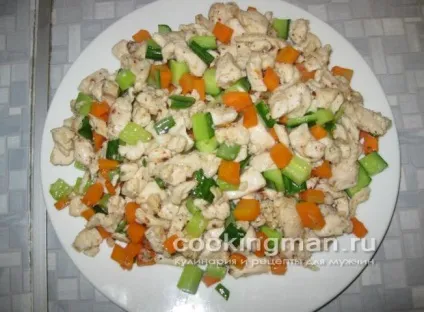 Курка з арахісом - кулінарія для чоловіків (курка) Курка з арахісом - кулінарія для чоловіків