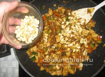 Курка з арахісом - кулінарія для чоловіків (арахісом) Курка з арахісом - кулінарія для чоловіків