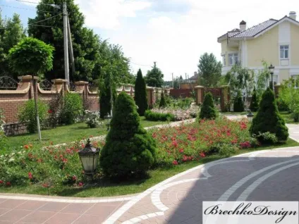Ландшафт в стилі модерн - brechkodesign