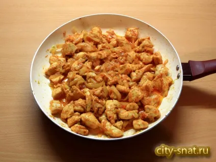 Куряче філе смажене в томатному соусі - Шарипово домашній (куряче) Куряче філе смажене в томатному соусі - Шарипово домашній