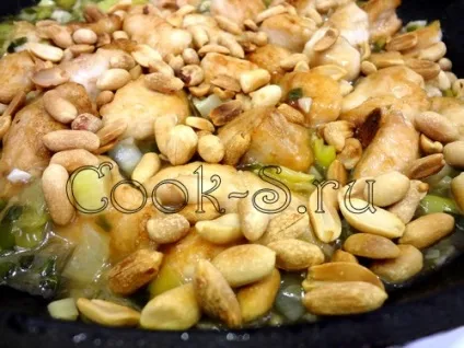 Курка з арахісом по-китайськи - покроковий рецепт з фото, страви з курки (приготування курки арахісом) Курка з арахісом по-китайськи - покроковий рецепт з фото, страви з курки