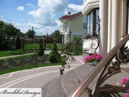 Ландшафт в стилі модерн - brechkodesign