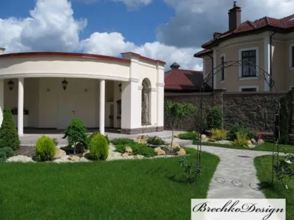 Ландшафт в стилі модерн - brechkodesign