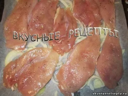 Курка по-французьки - покроковий рецепт з фото, смачні рецепти